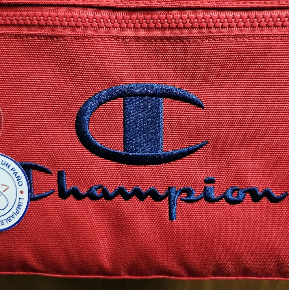 Champion Estate Insulated Lunch Box Cooler Messenger bag kit New Red Blue NWT